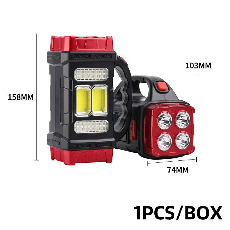 Solar Powered Rechargeable Camping Light