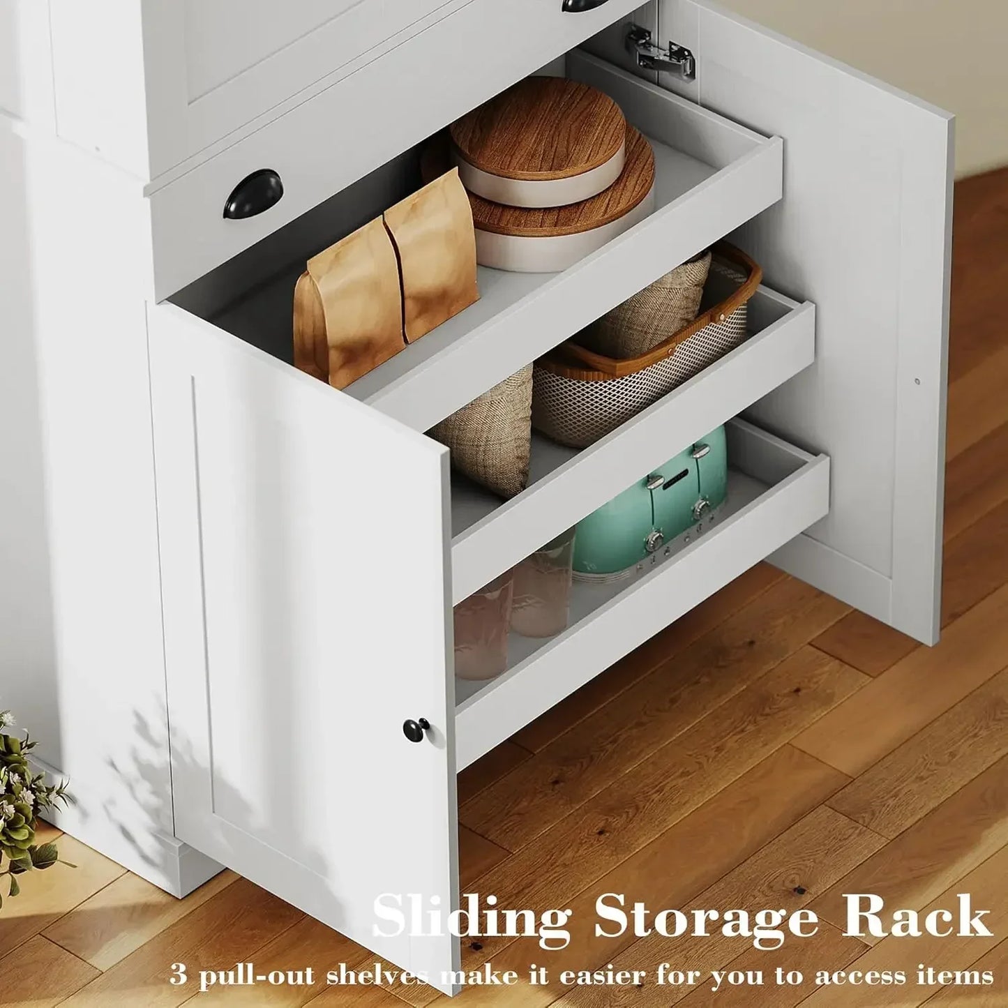Kitchen Pantry 72" Height