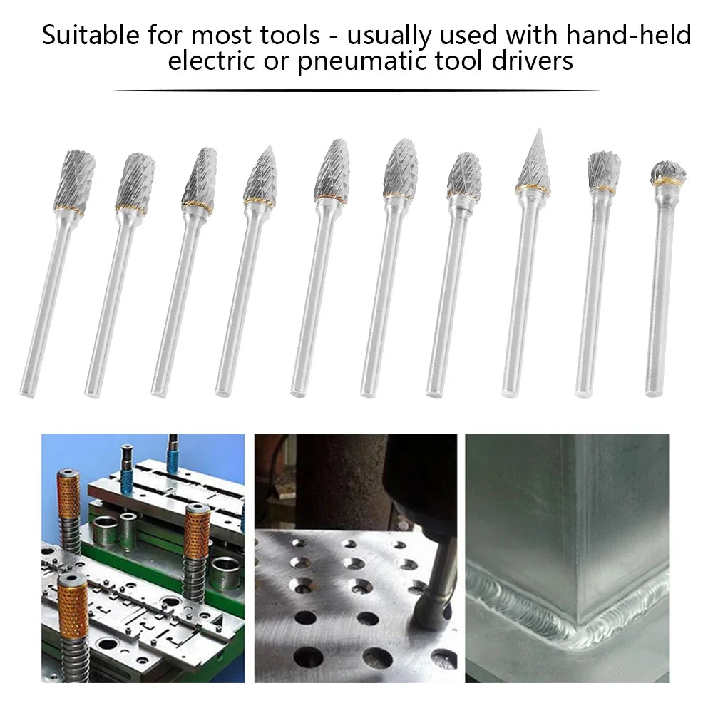 20/30/40PCS Tungsten Carbide Burrs Set