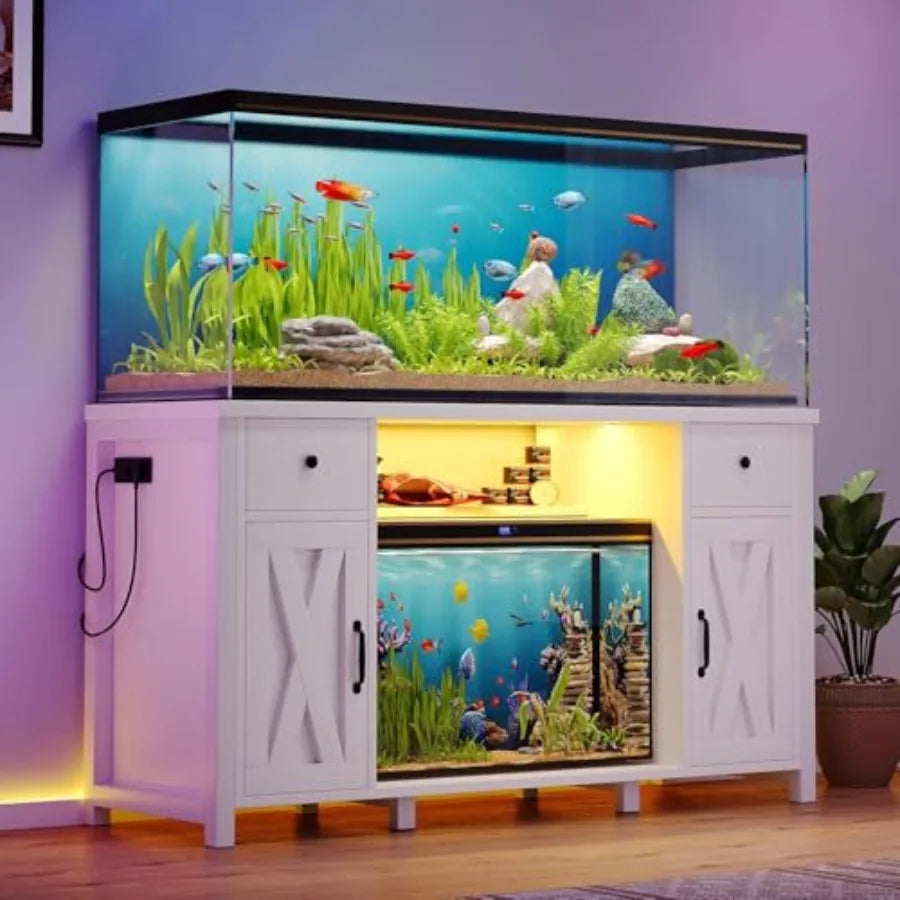55-75 Gallon Aquarium Stand with Power Outlet