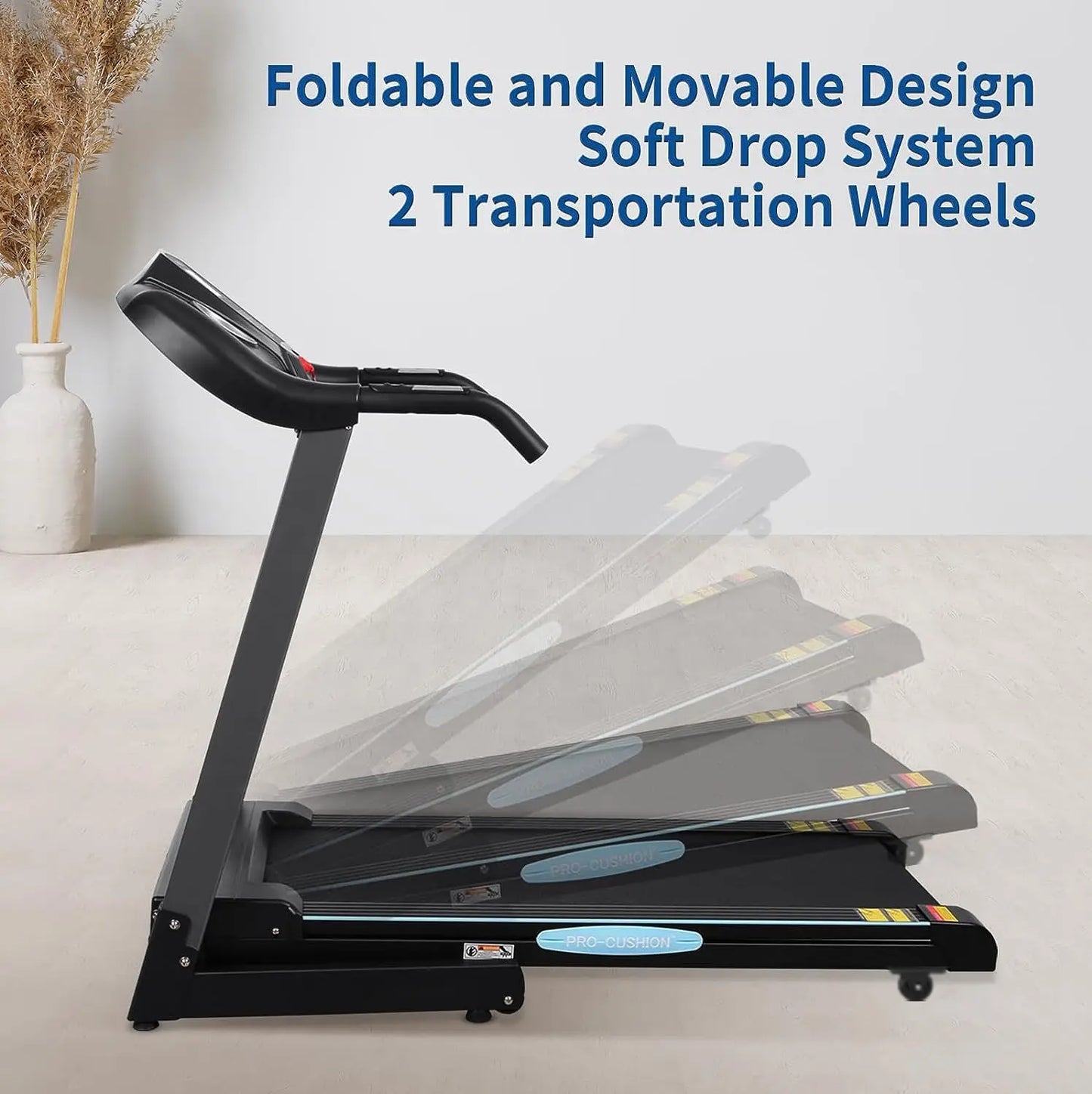 Treadmill with Auto Incline