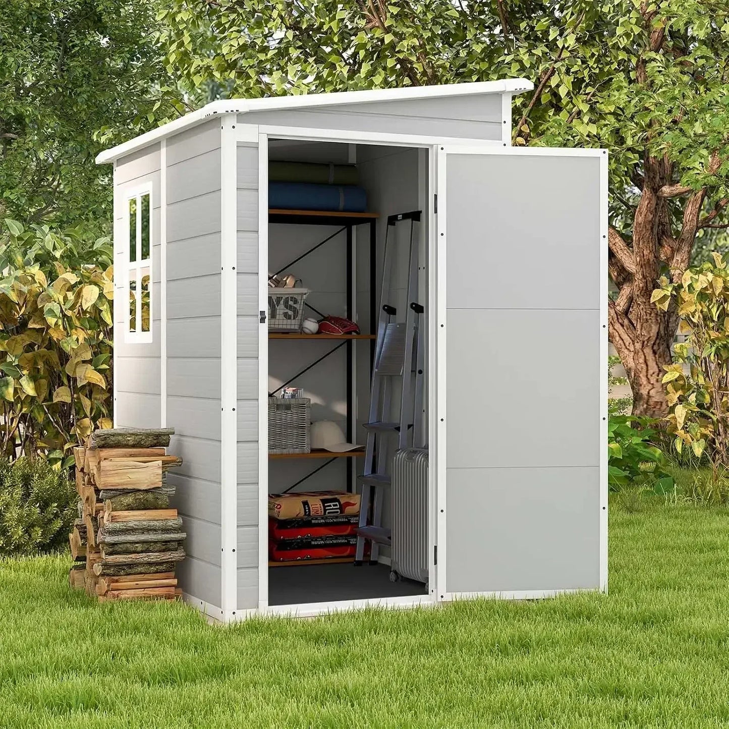 5x4 FT Outdoor Storage Shed