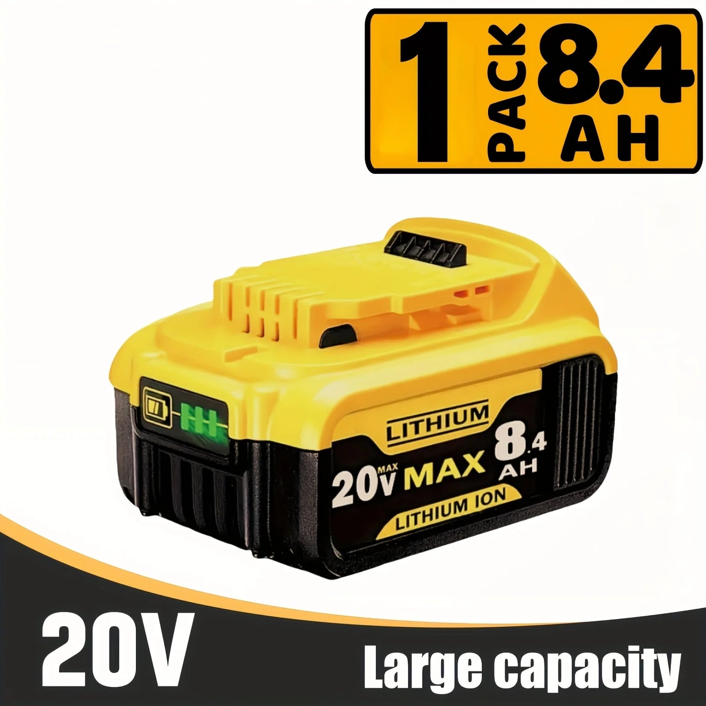 20V Replacement Lithium-ion Batteries For Dewalt