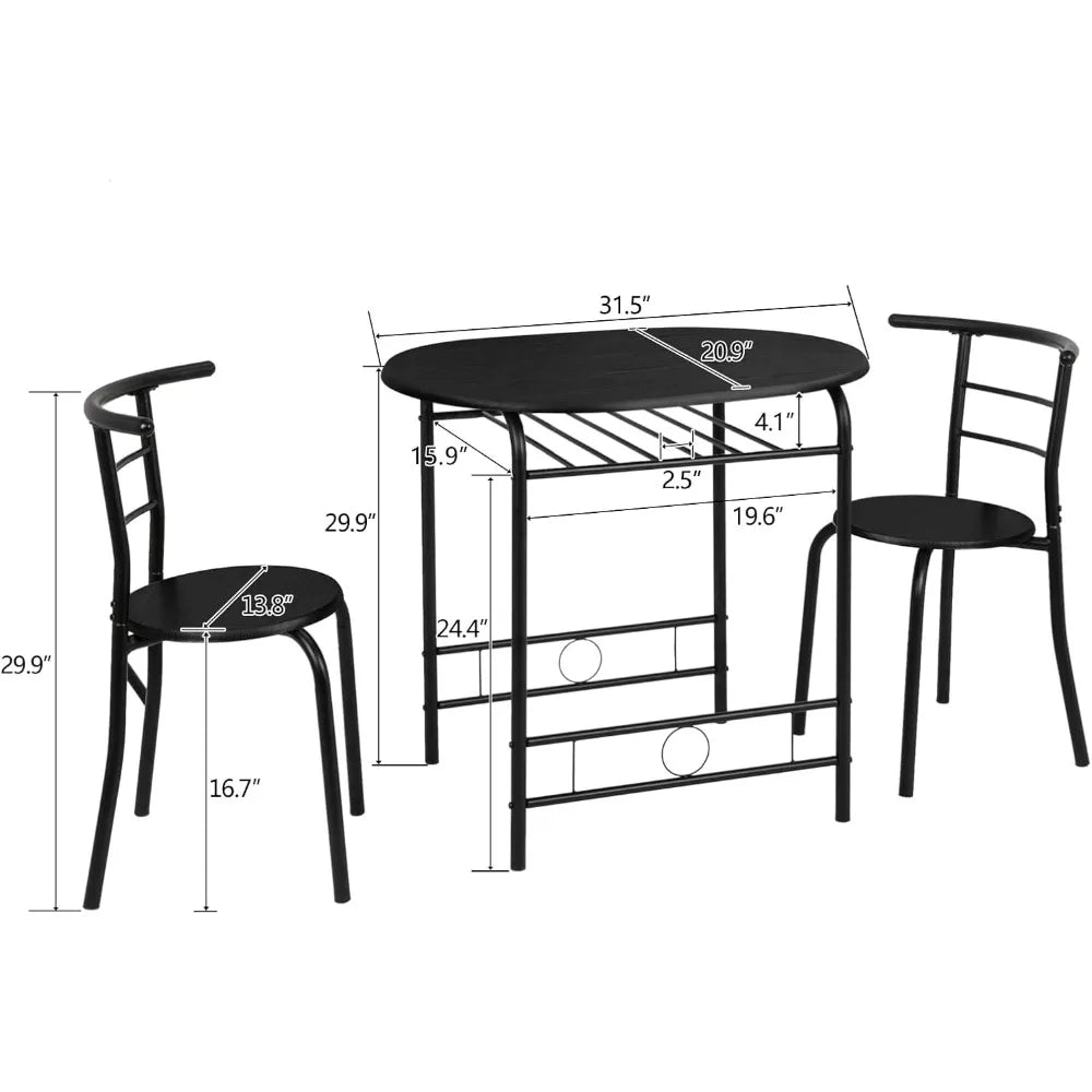 3 Piece Dining Set