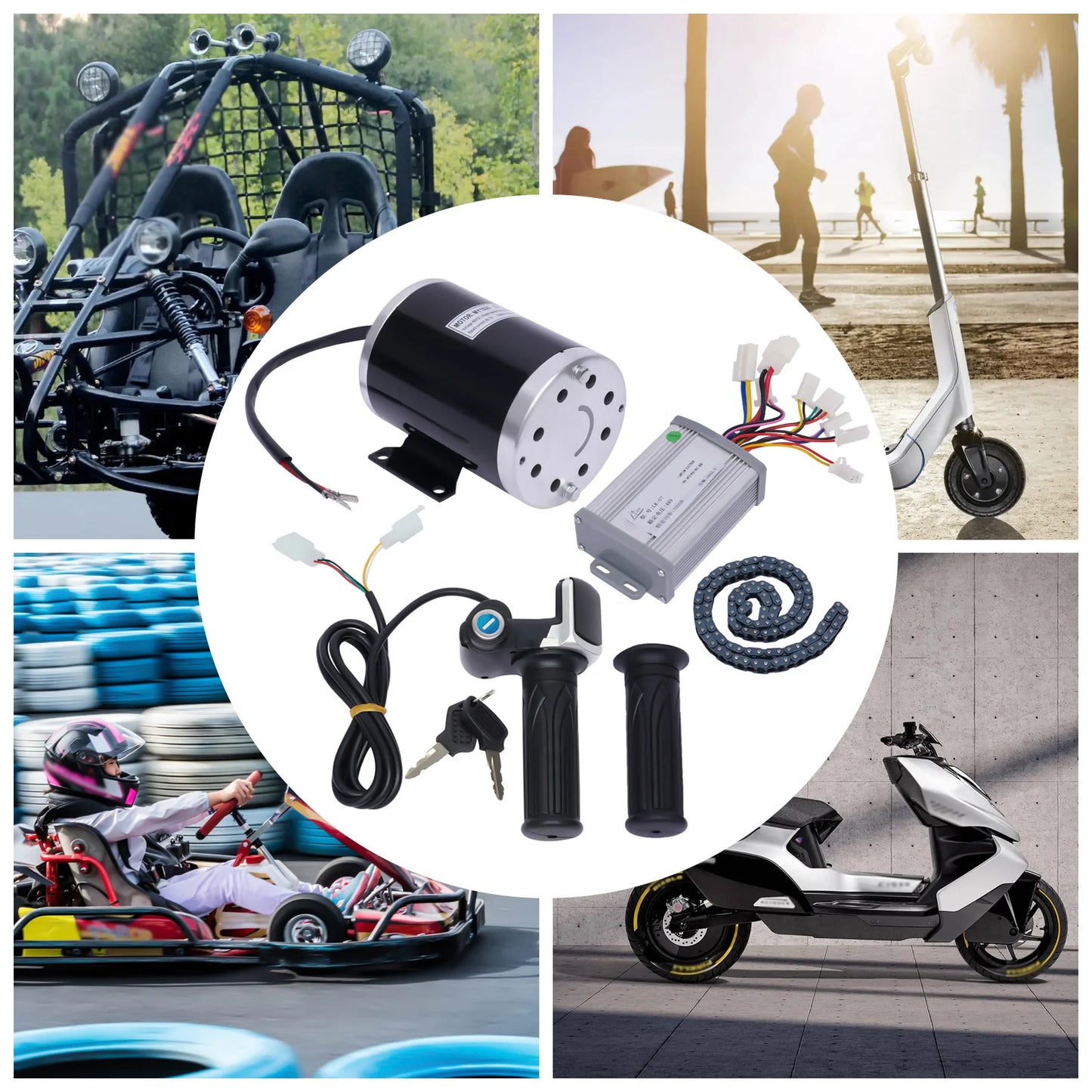48V 1000W Electric Bicycle Conversion Kit