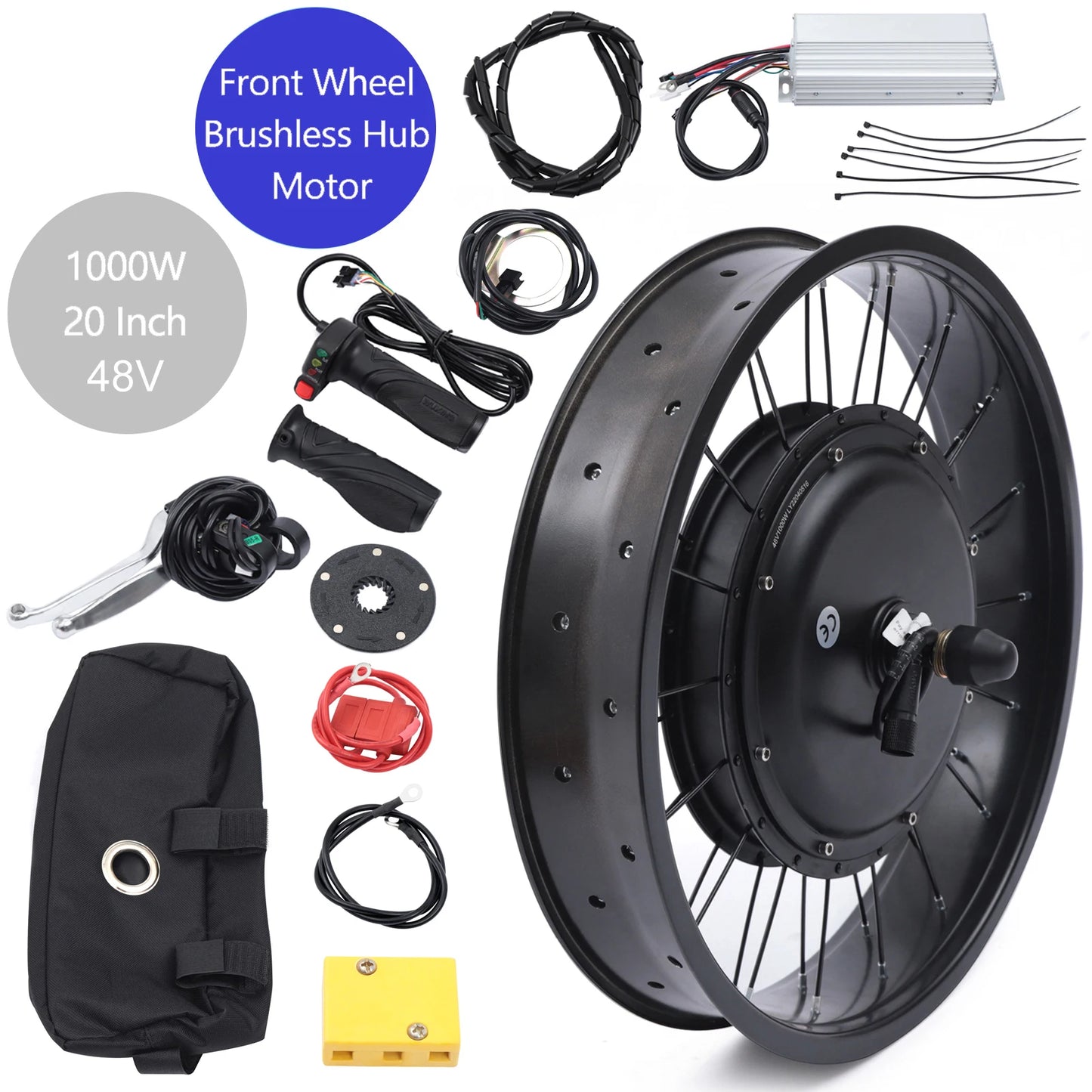 20" E-Bike Front Wheel Frame Kit 20"