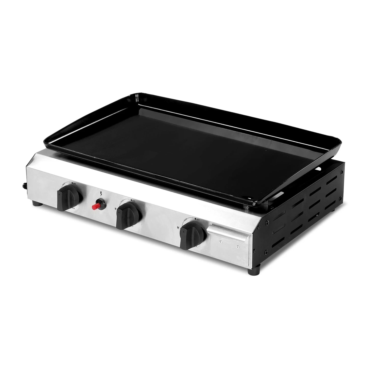 3-Burner Gas Griddle Station