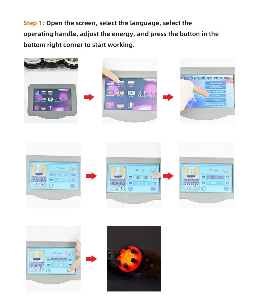 Ultrasonic Cavitation Machine Weight Loss