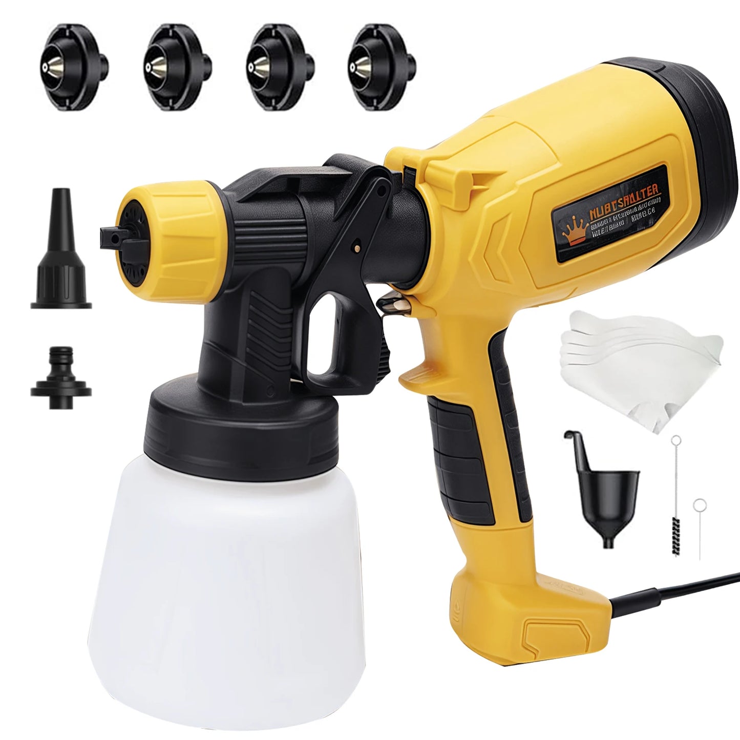 1000ML Electric Spray Gun Cordless