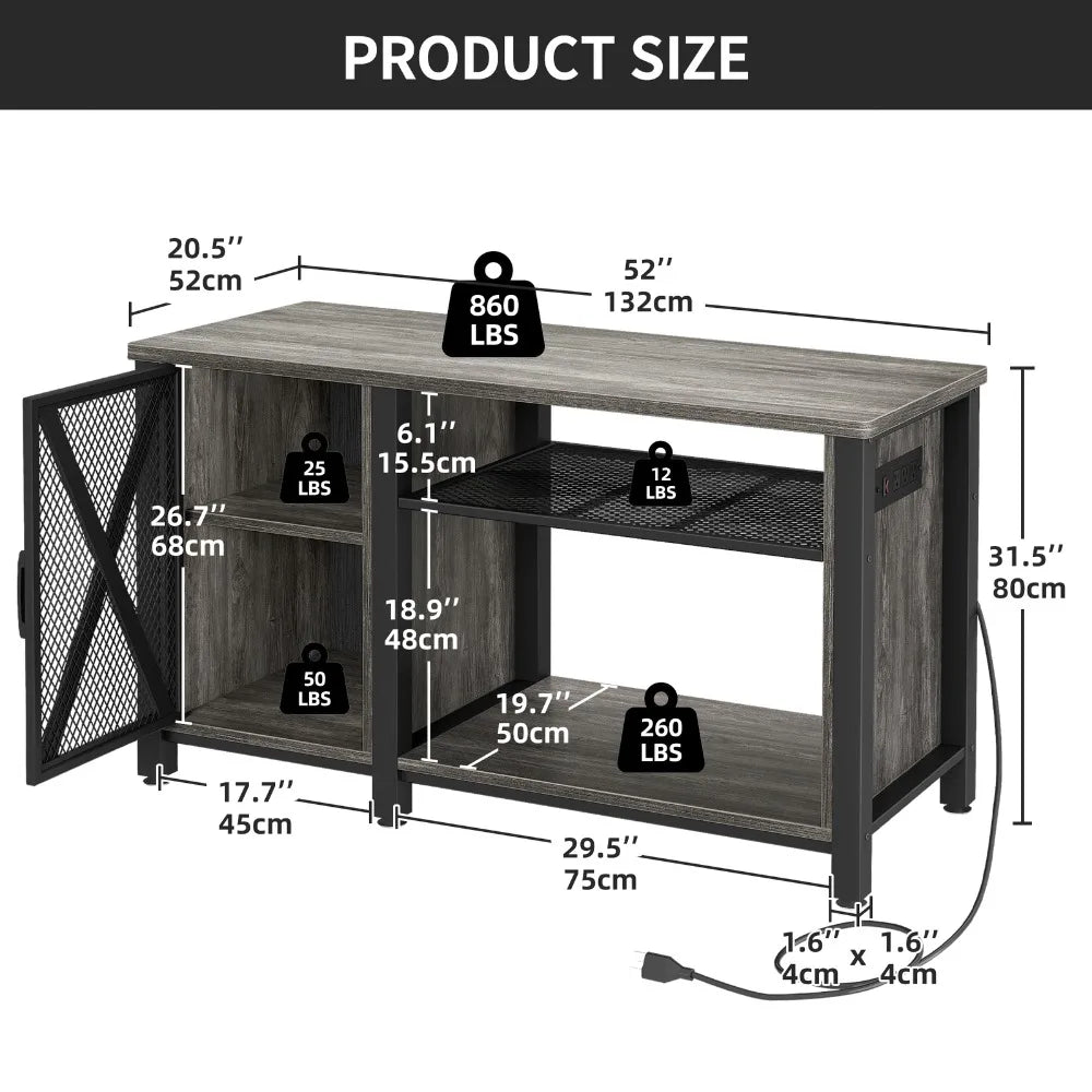 55-75 Gallon Metal Aquarium Stand