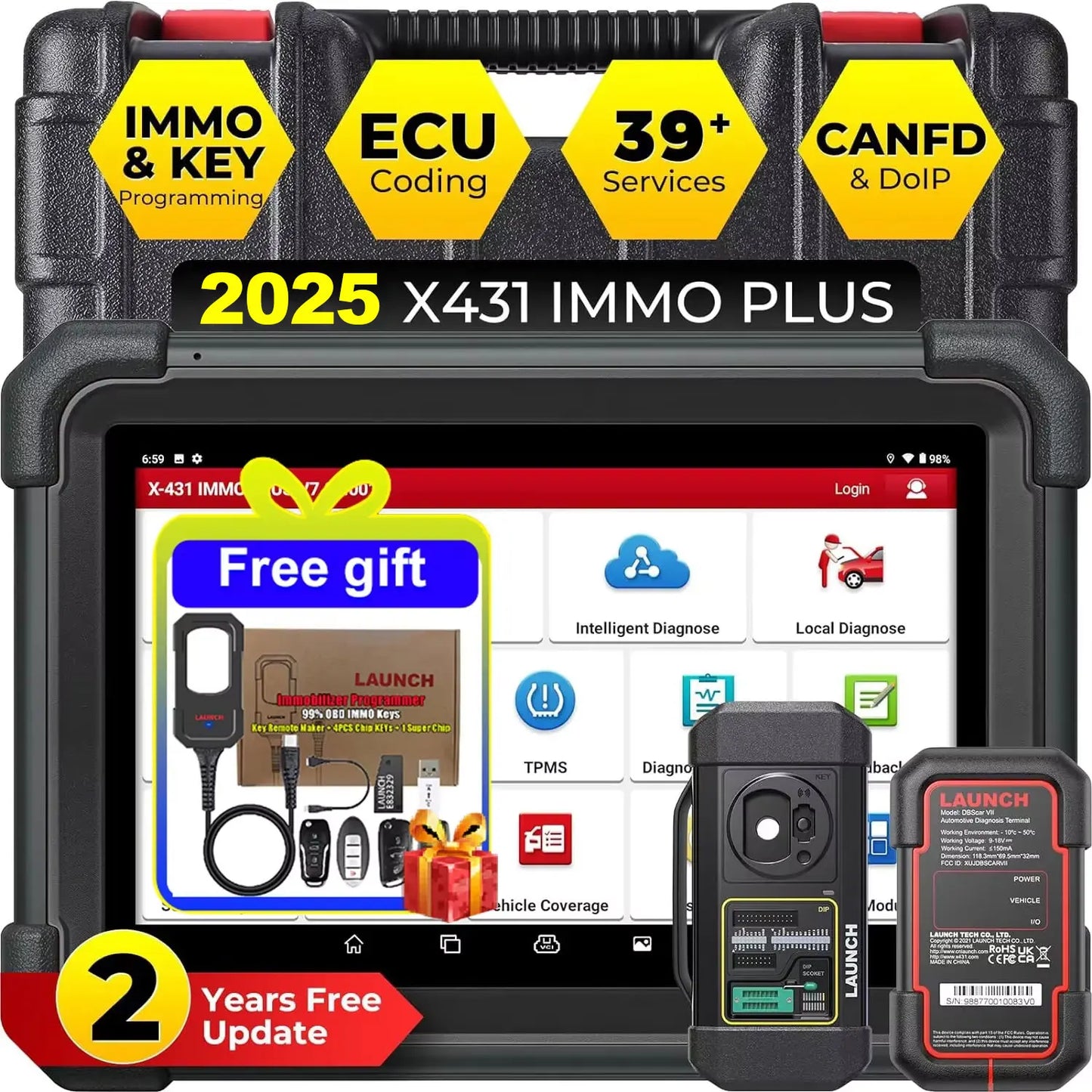 2025 IMMO PLUS Car Diagnostic Scanner