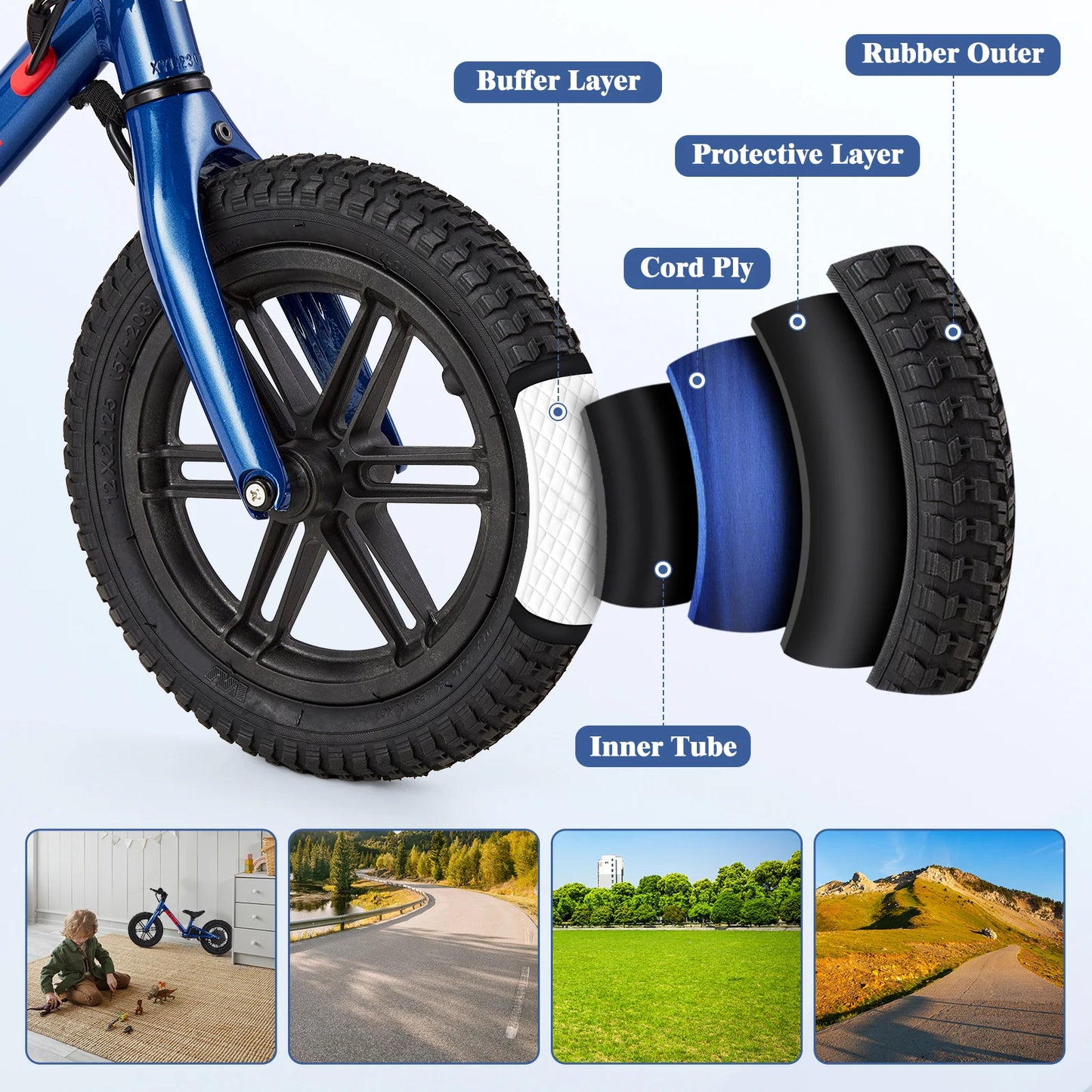 Electric Bike For Kids Ages 3-5