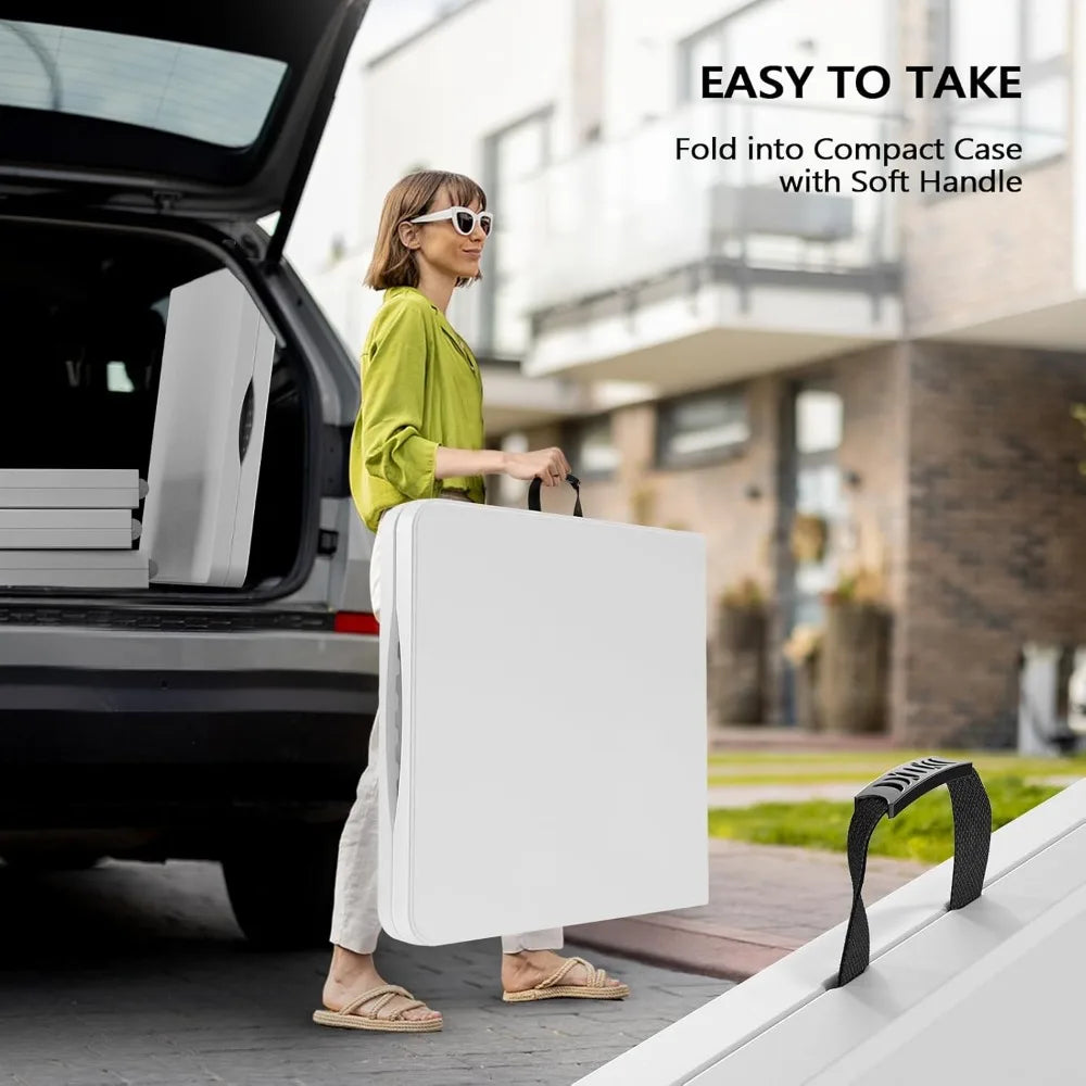 4 FT Plastic Folding Camping Table