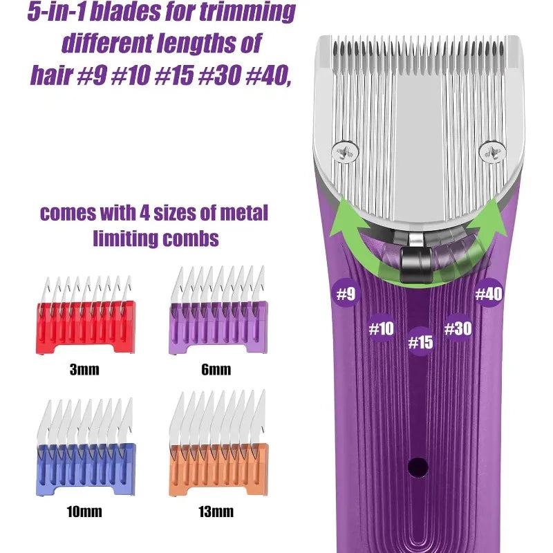 Professional Pet Cordless Grooming Kit