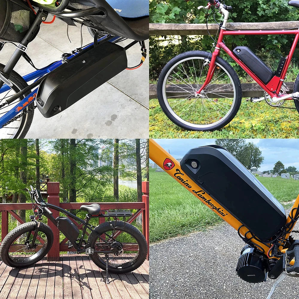 36V 48V 52V Ebike Battery with Charger