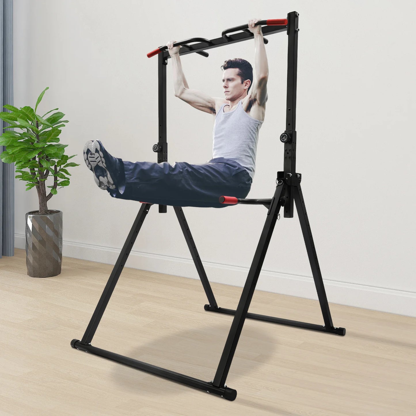 Adjustable Height Home Pull Up Bar