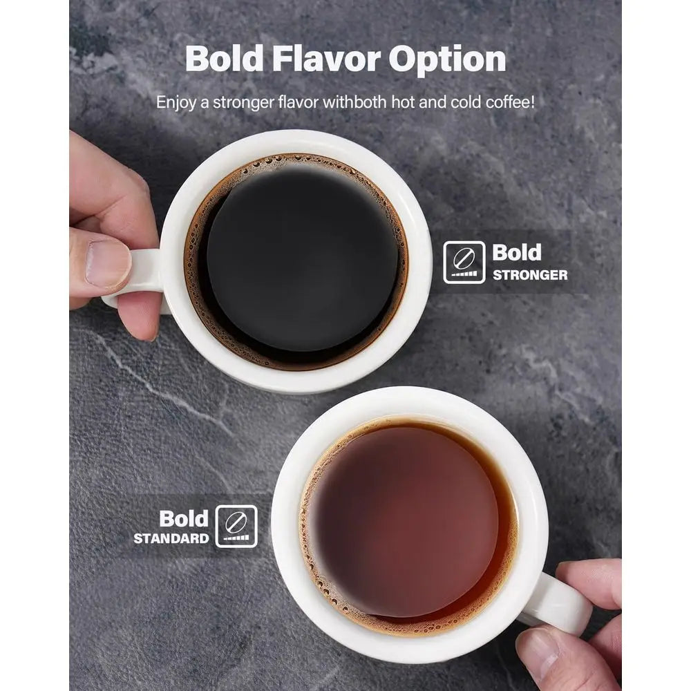 Hot & Iced Single Serve Coffee Maker
