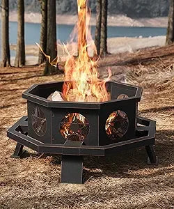 35 inch Fire Pit Wood Burning