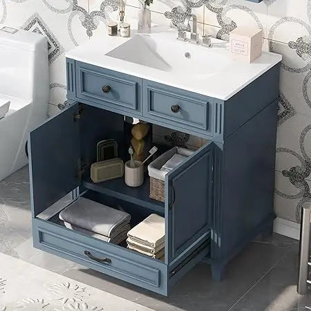 30 Inch Bathroom Vanity with Sink Combo