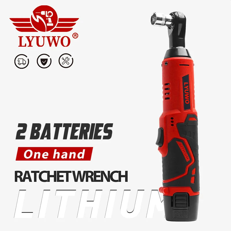 3/8 Rechargeable Electric , Ratchet Set w/ 2 batteries