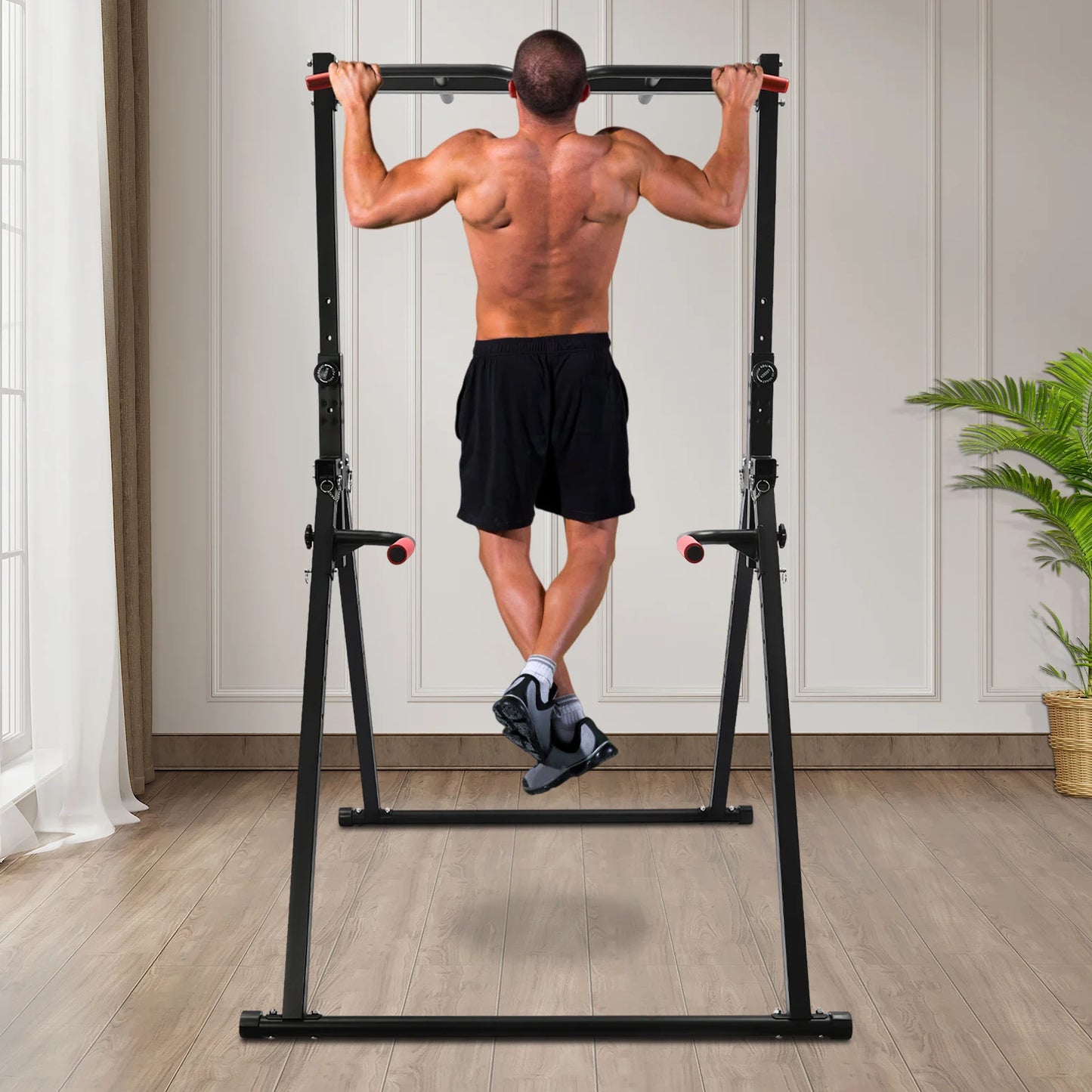 Adjustable Height Home Pull Up Bar