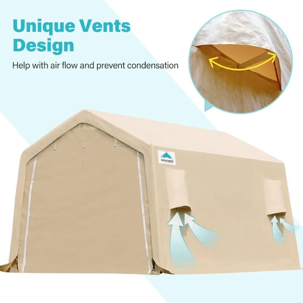 10X15 ft Garage Shelter