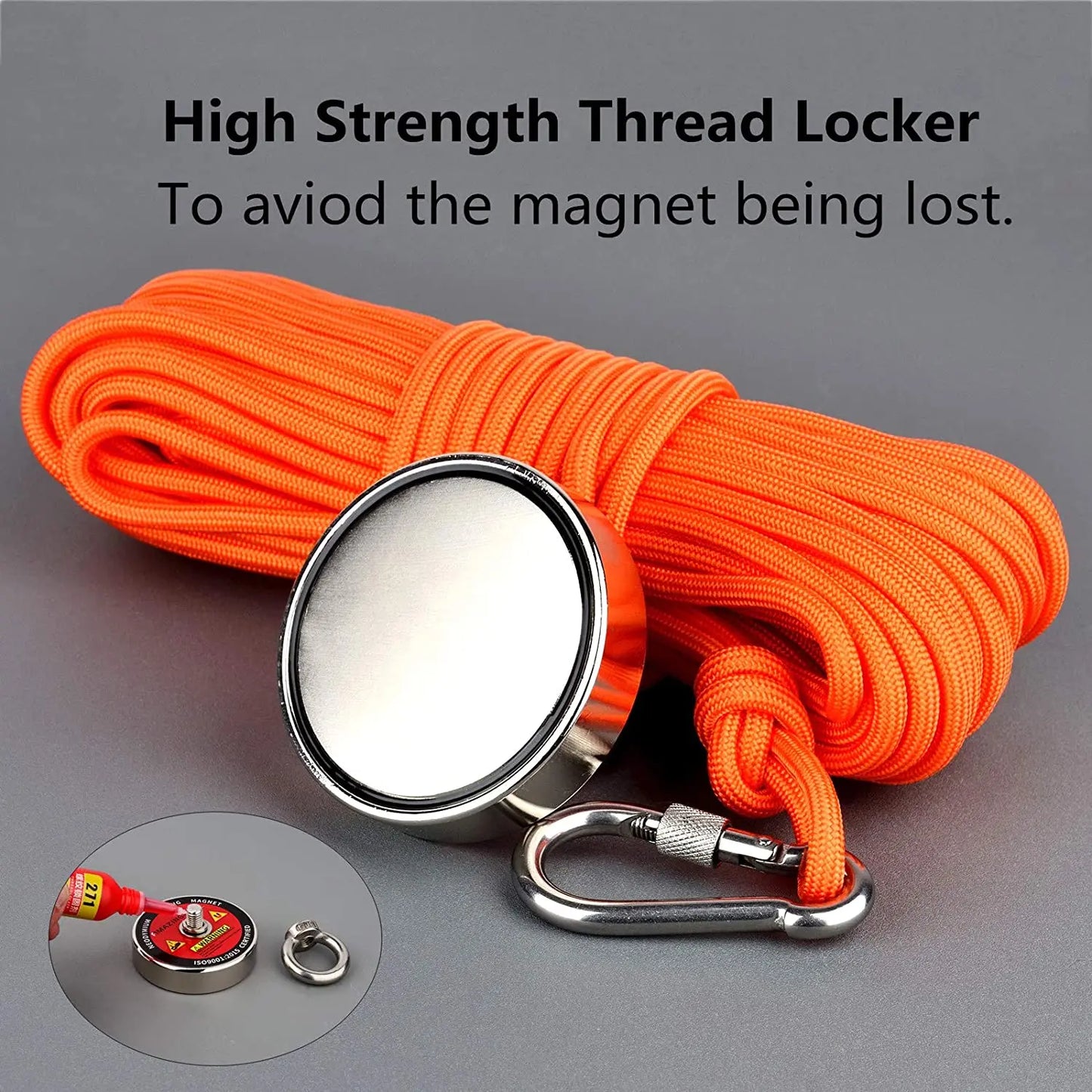 Retrieval Magnet Kit 400lb
