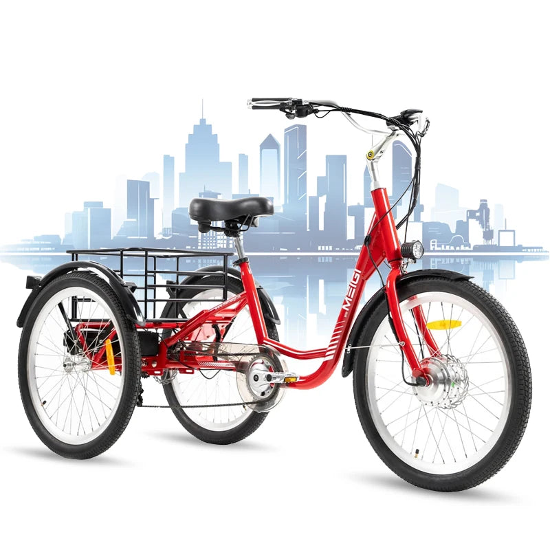 Electric Cargo Tricycle for Adult