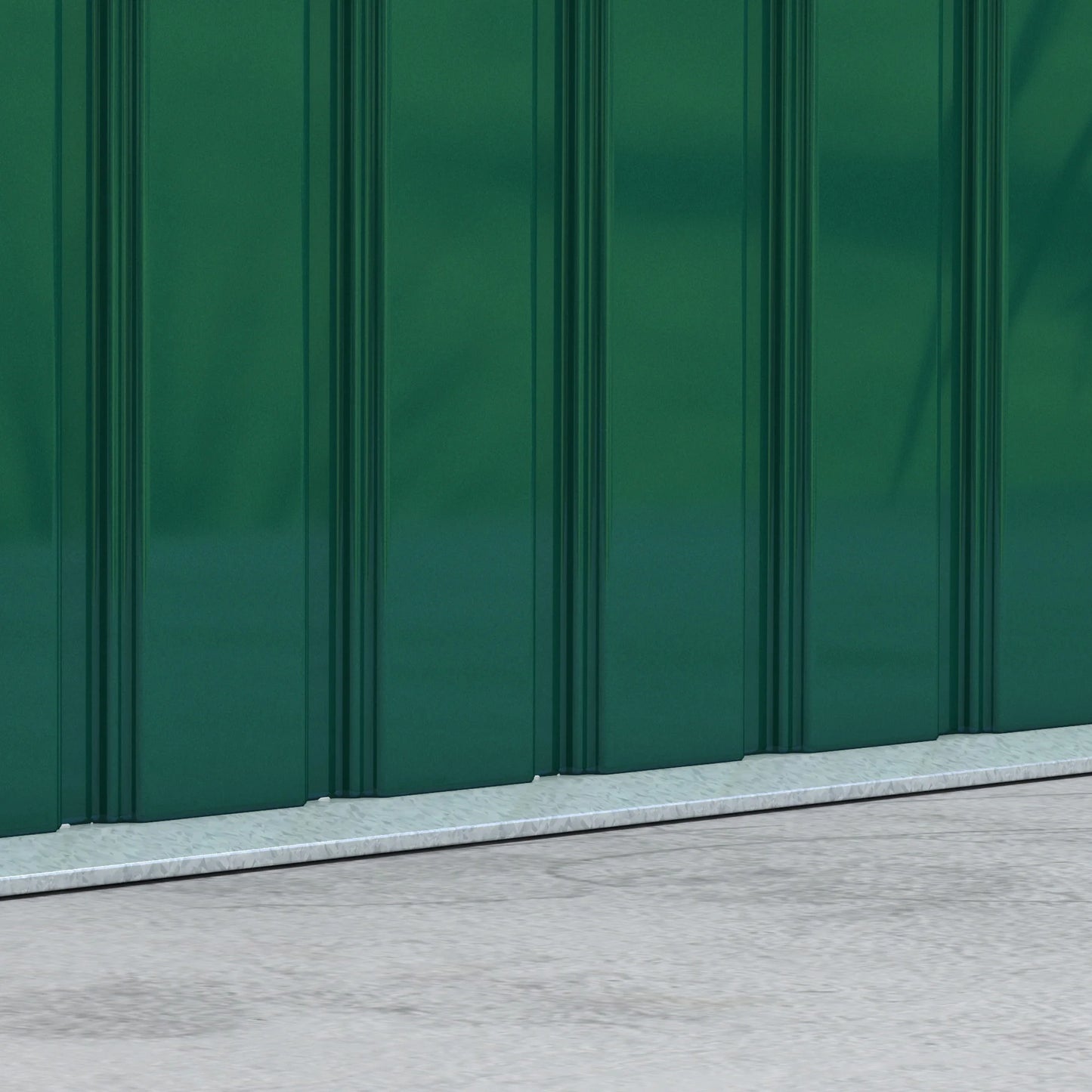 9' X 4' Metal Outdoor Storage Shed with Lockable Doors