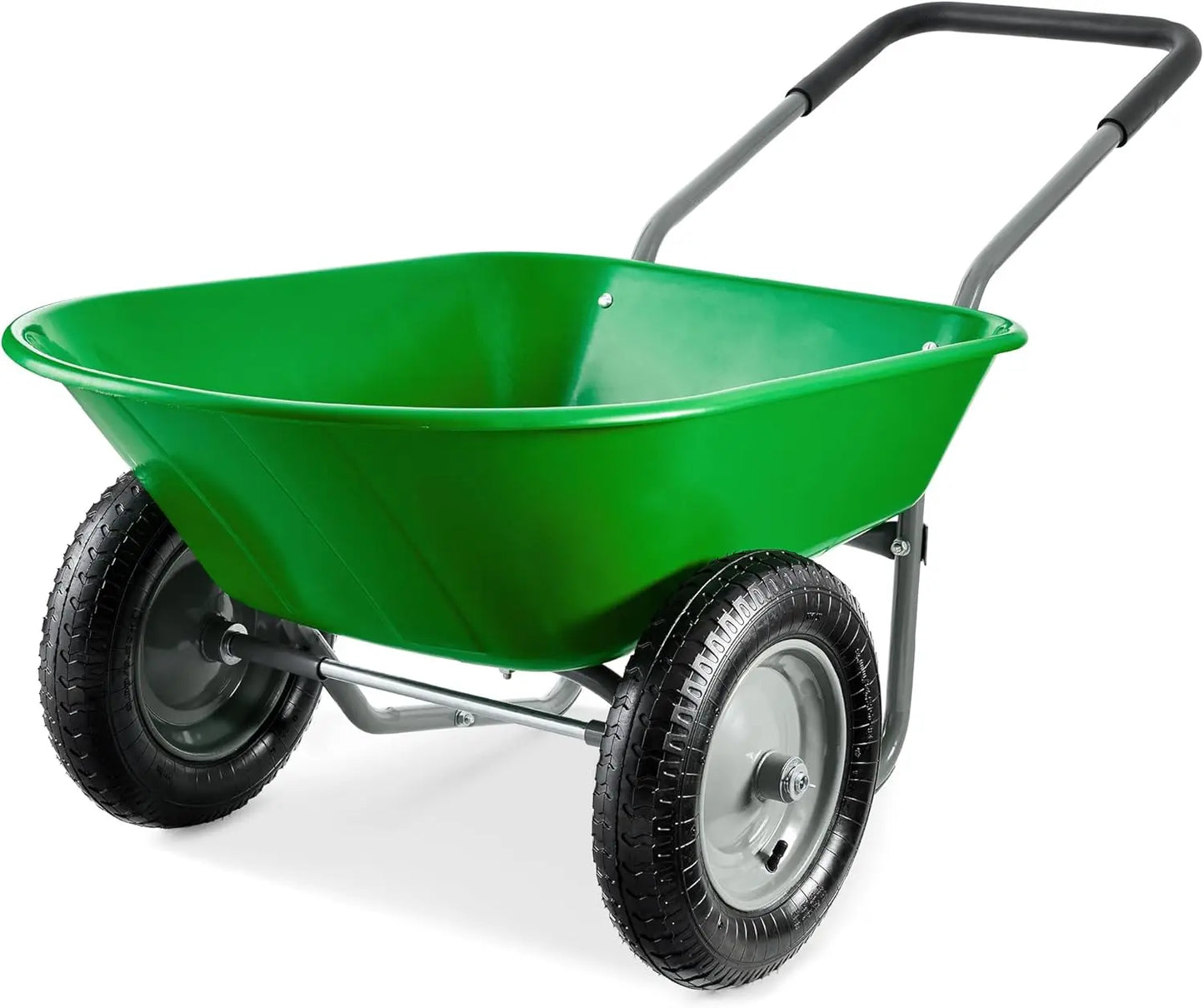 Dual-Wheel Wheelbarrow