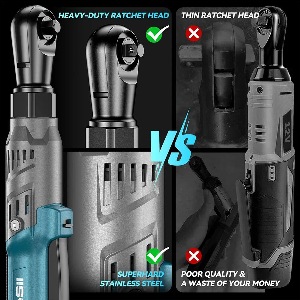 3/8" Cordless Ratchet Wrench with 21V li-battery