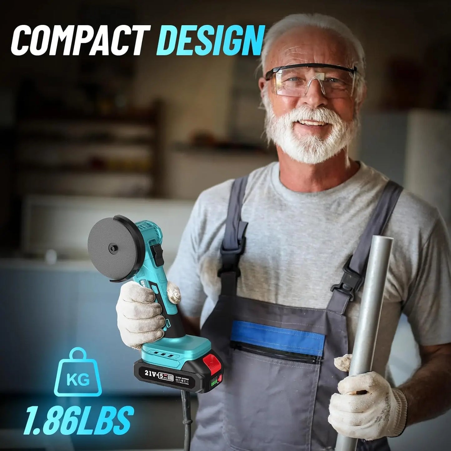 Cordless Mini Angle Grinder Kit
