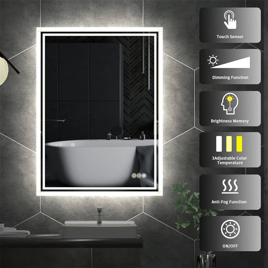 LED Bathroom Mirror 3 Size
