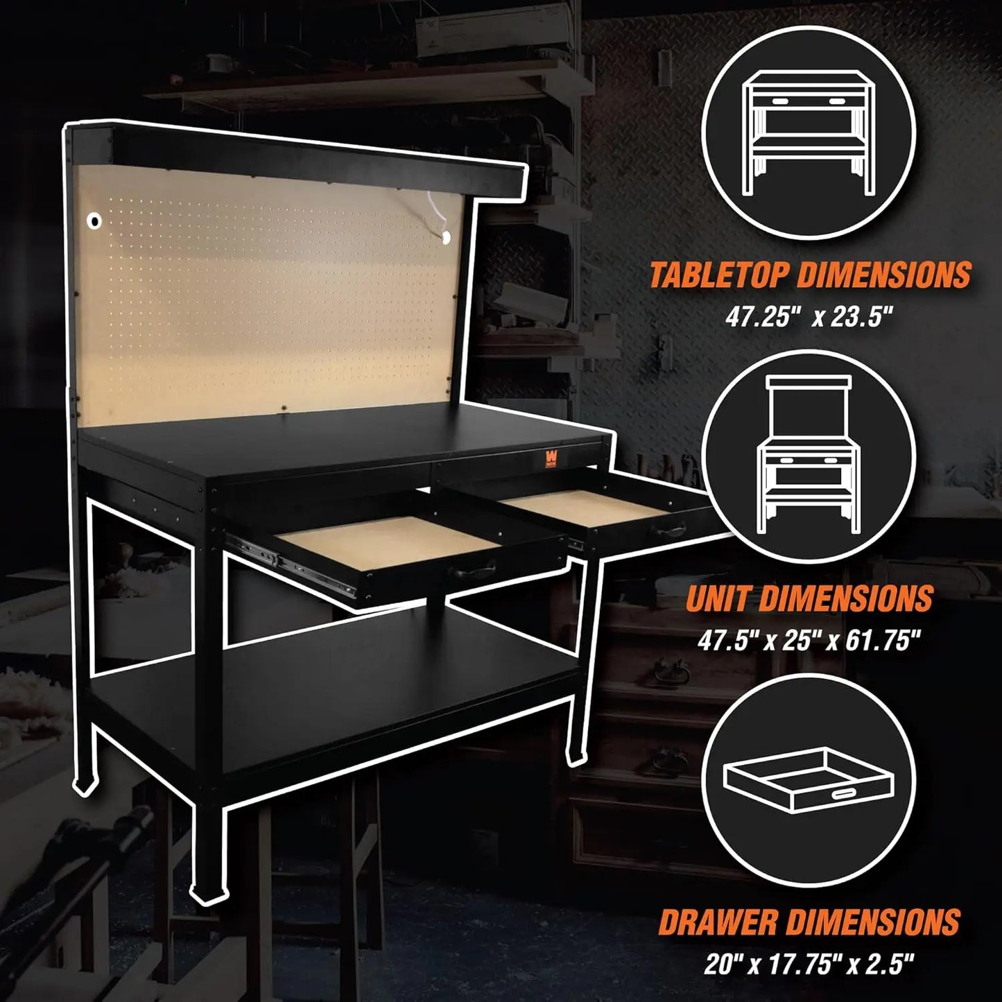 48-Inch Workbench