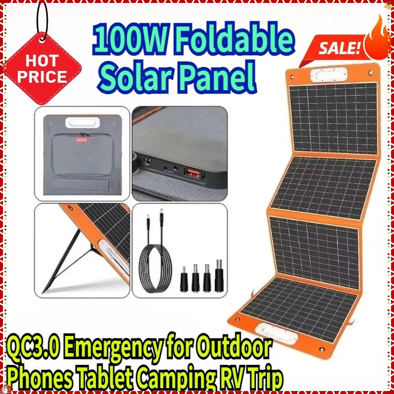 100W Foldable Solar Panel