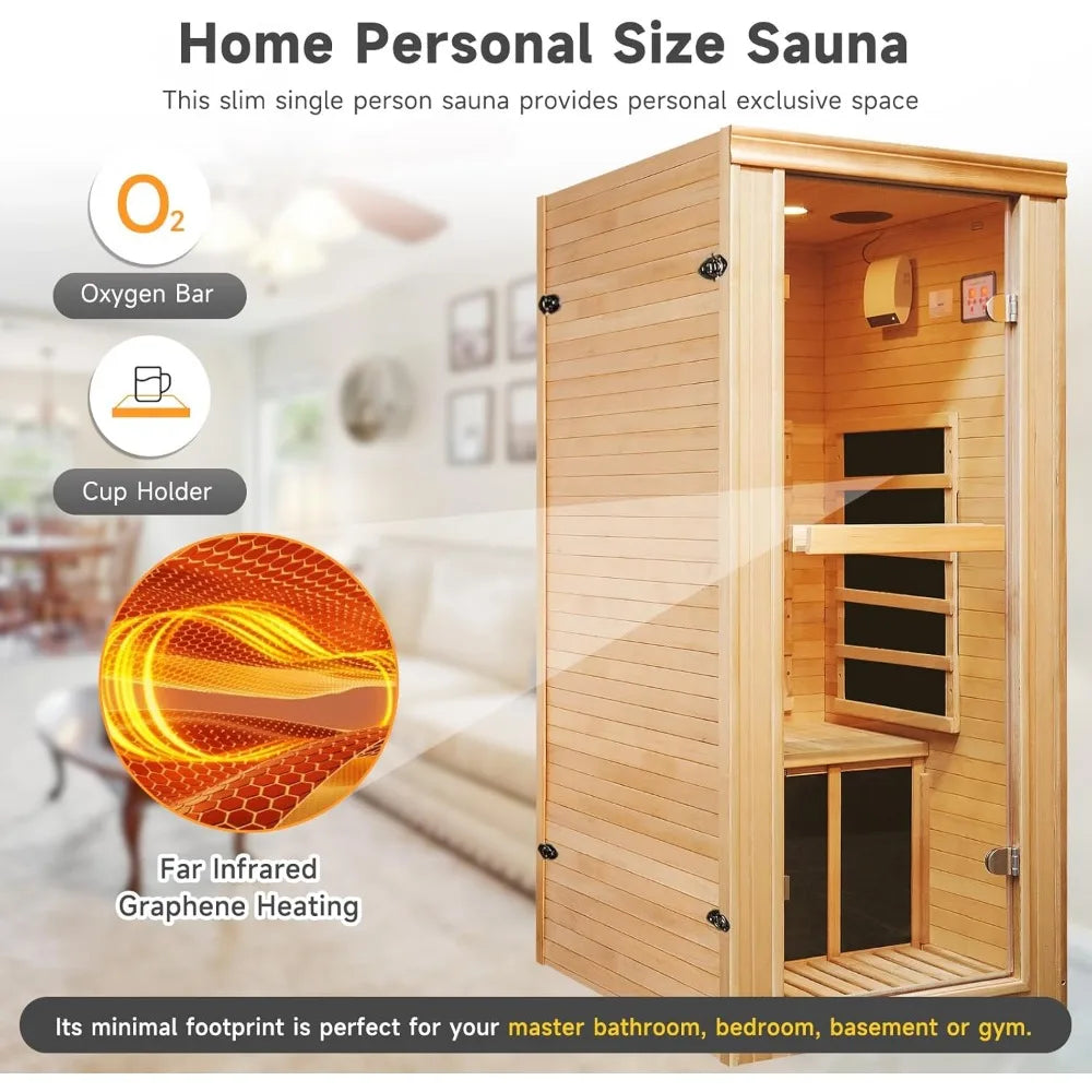 Personal sauna room