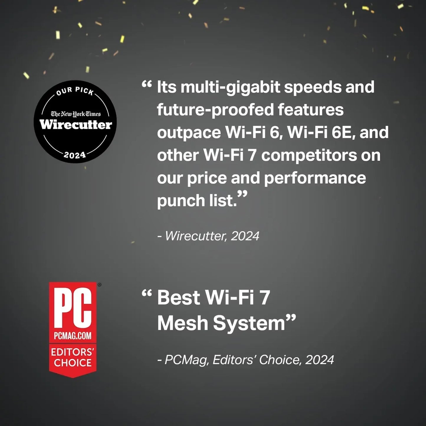 WiFi 7 Whole Home Mesh System