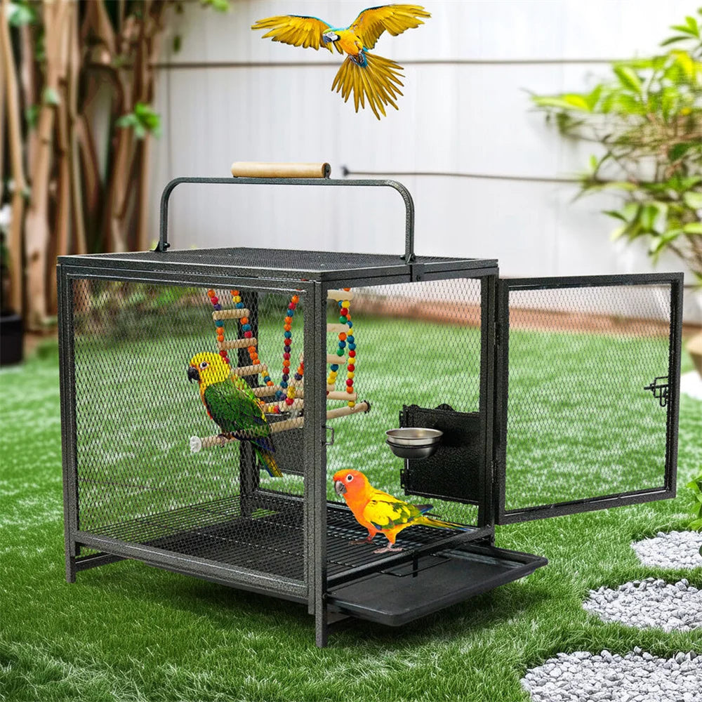Wrought Iron Bird Cage