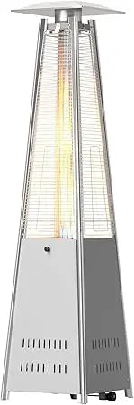 Outdoor Patio Heater, Propane with Wheels