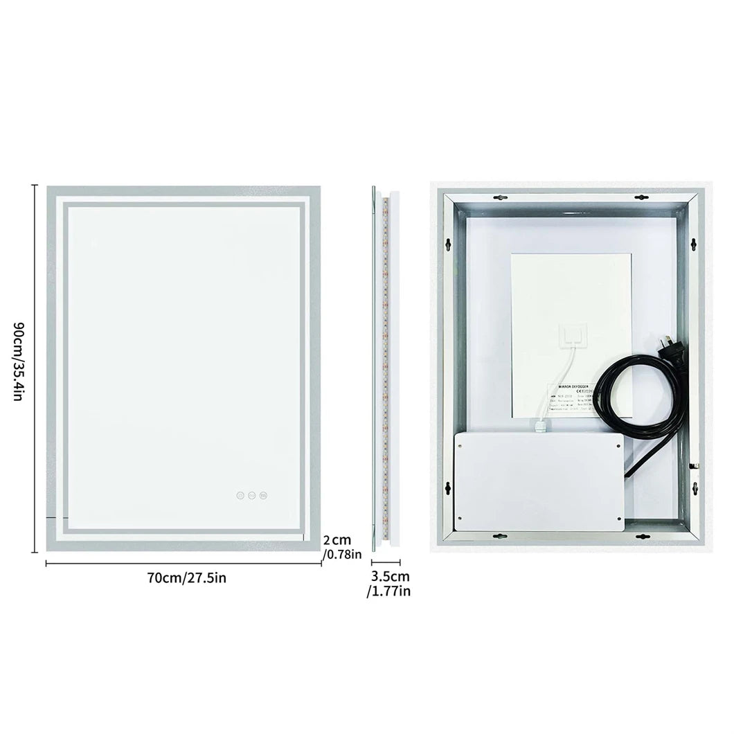LED Bathroom Mirror 3 Size