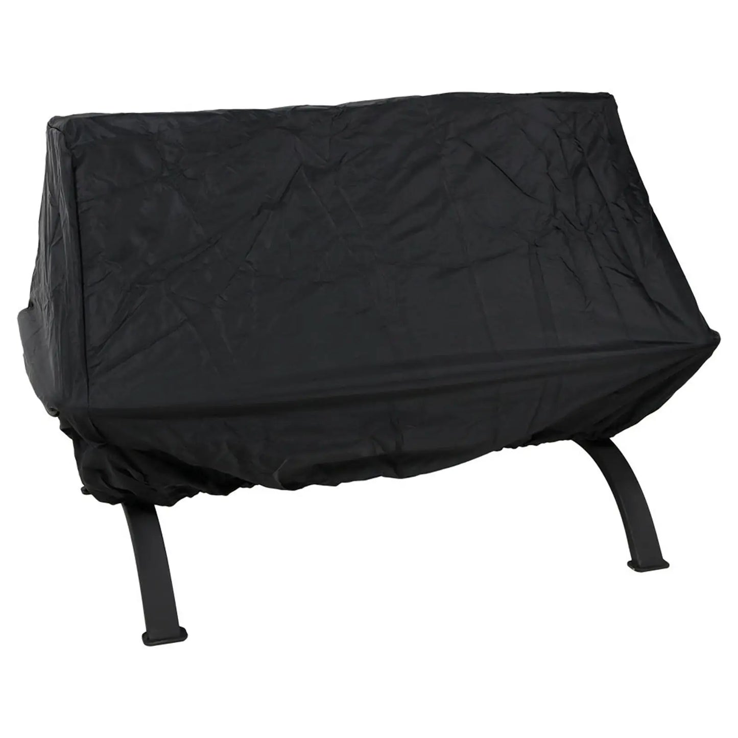 36 in Steel Fire Pit with Grate, Poker, and Cover