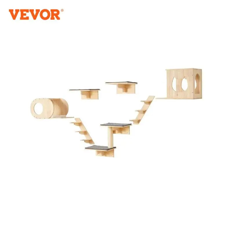 Wall Mounted Cat Shelves and Perches