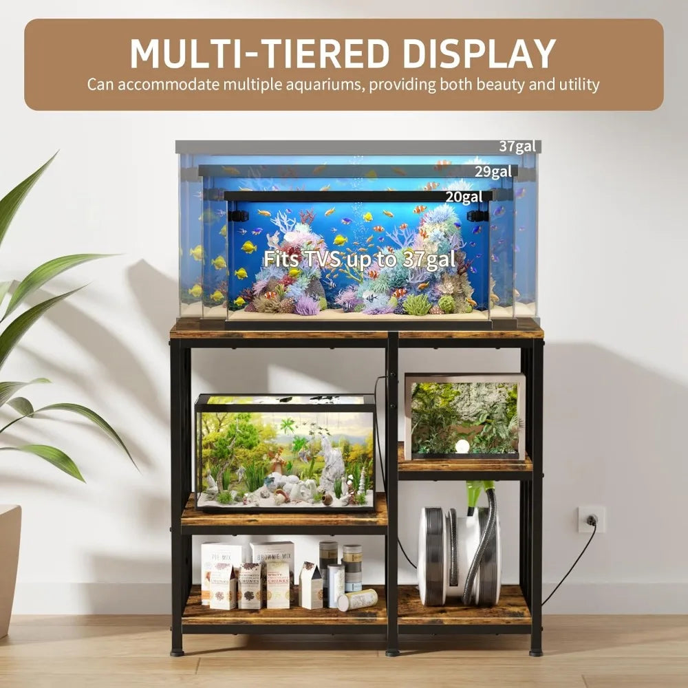40-50 Gallon Aquarium Stand with Power Outlet