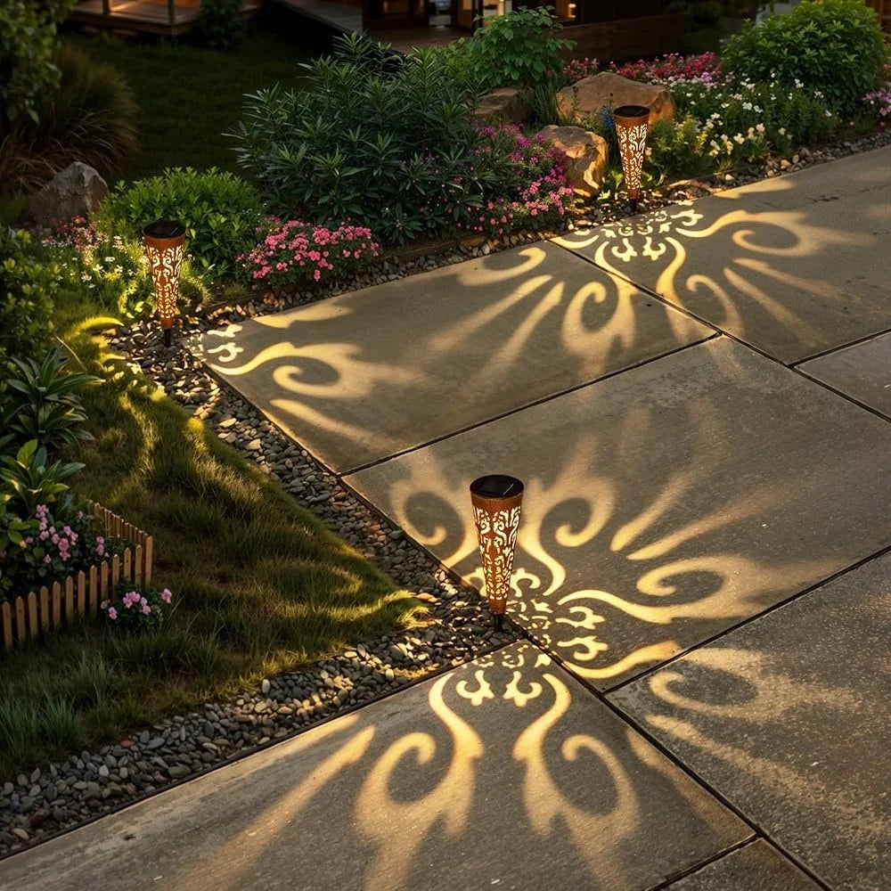 6Pcs Solar Garden Lights