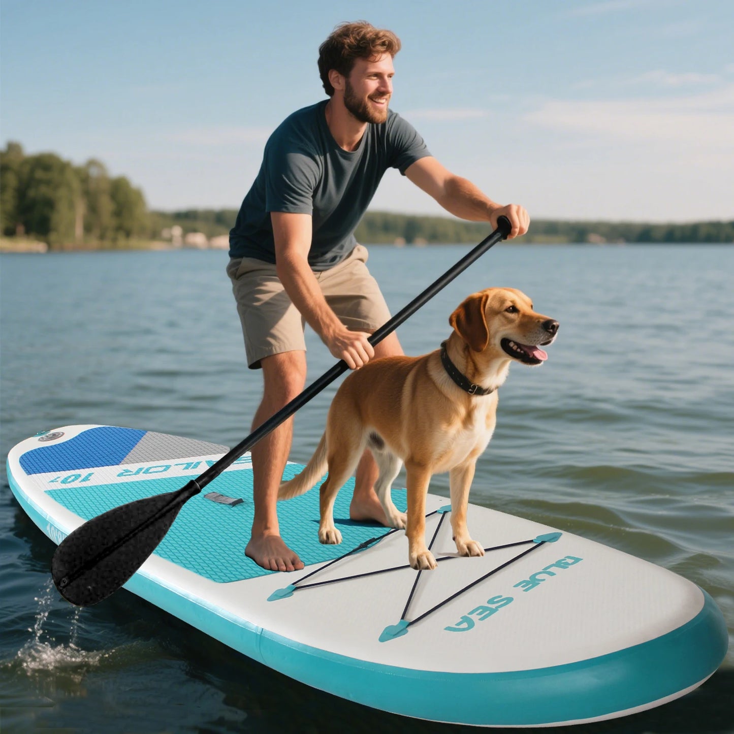 10ft 8in Inflatable Stand Up Paddle Board