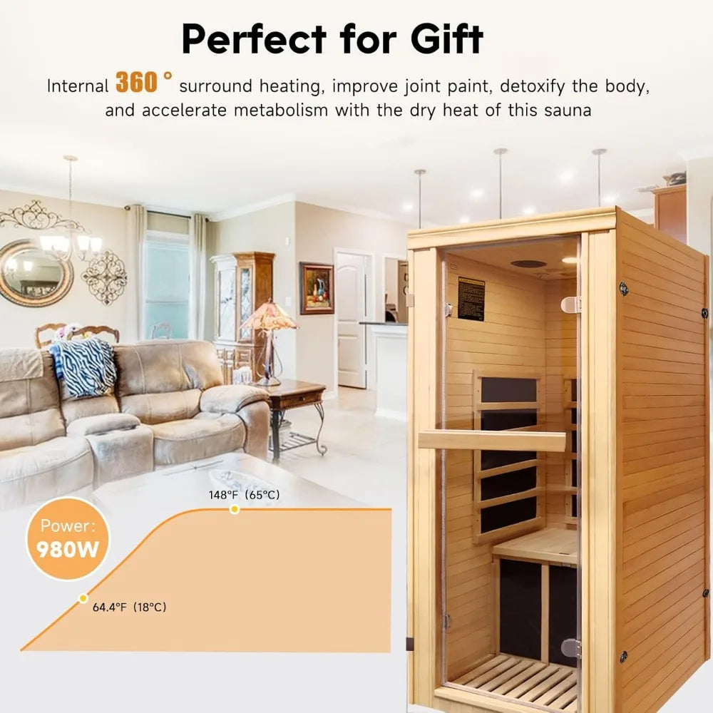 Personal sauna room