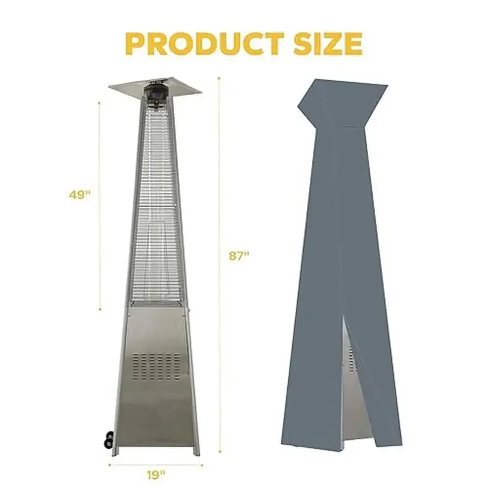 42,000 BTU Pyramid Propane Heater