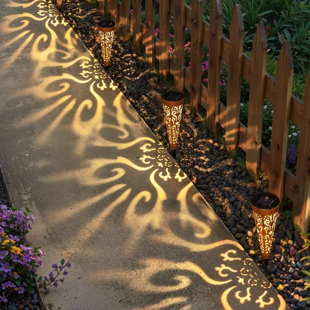 6Pcs Solar Garden Lights