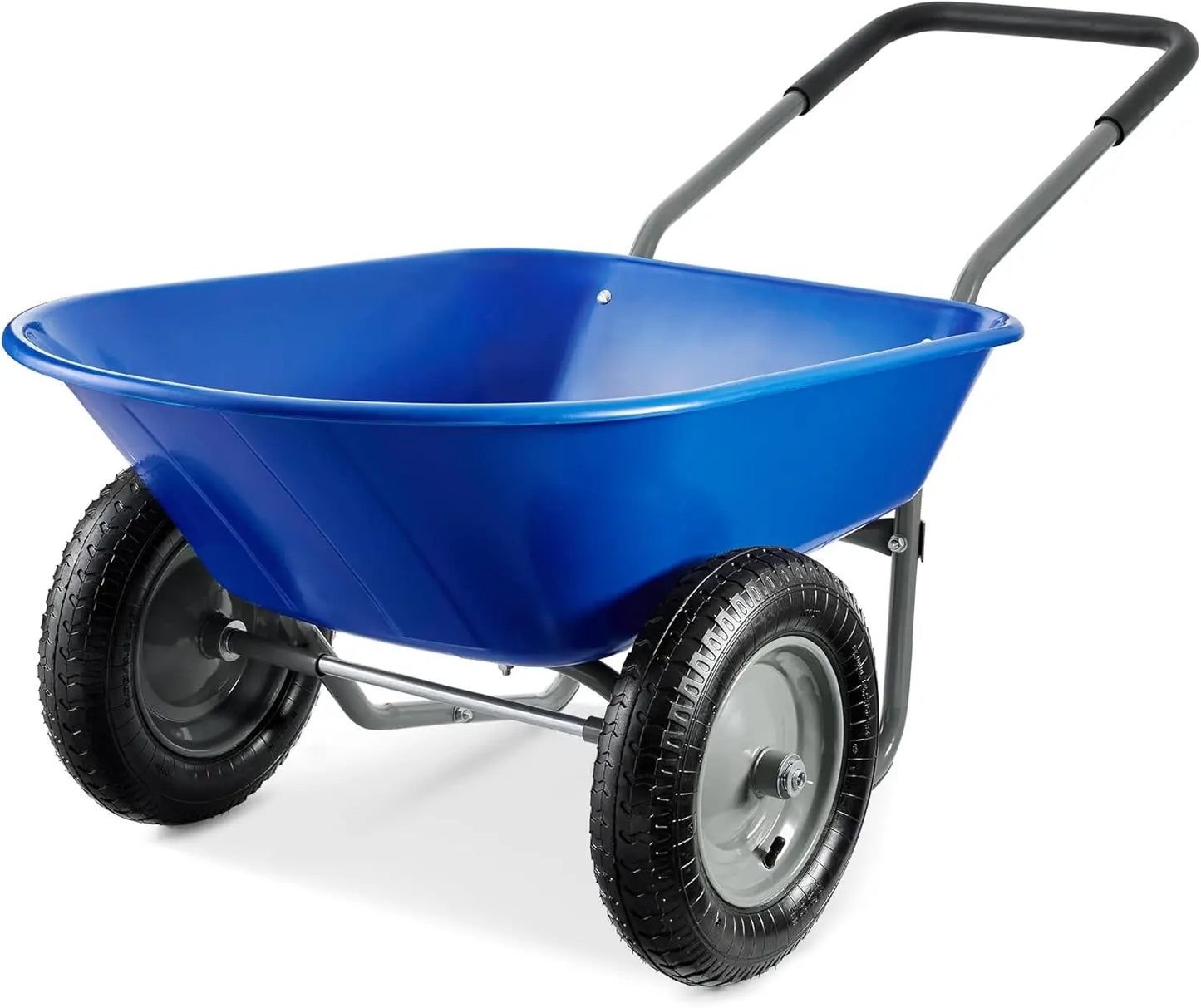 Dual-Wheel Wheelbarrow