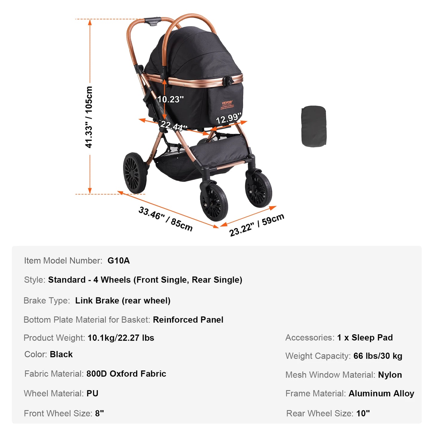 Pet Stroller/Carrier